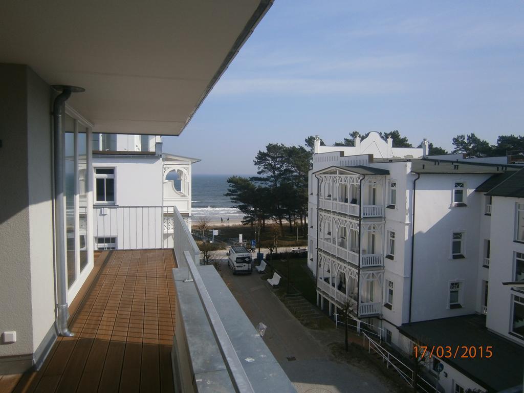 Strandnahe Fewos Mit Terrasse Oder Dachterrasse, Strandhaus Seeblick, Binz Szoba fotó