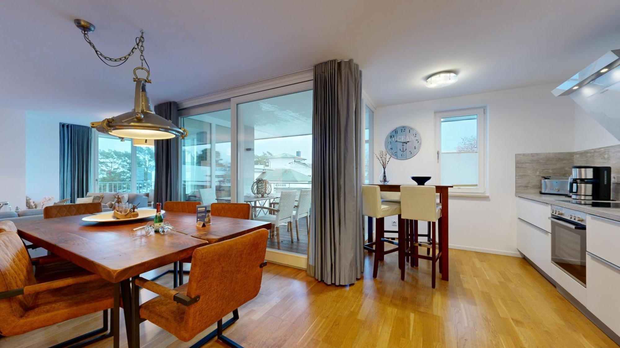 Strandnahe Fewos Mit Terrasse Oder Dachterrasse, Strandhaus Seeblick, Binz Kültér fotó